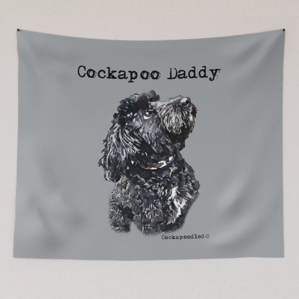 Item preview, Daddy to a Cockapoo Dog  designed and sold by Happy Dog Doodles.