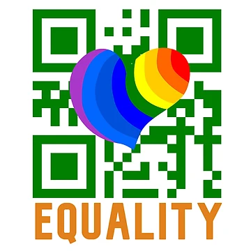 Artwork thumbnail, Equality Pride Qr Code Generator Qr Code Generator Qr Code Generator Qr Code Generator Qr Code Generator Qr Code Generator Qr Code Generator Qr Code by DiensDesign
