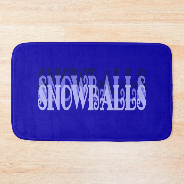 Item preview, SNOWBALLS 5 blue designed and sold by AndPeace702.