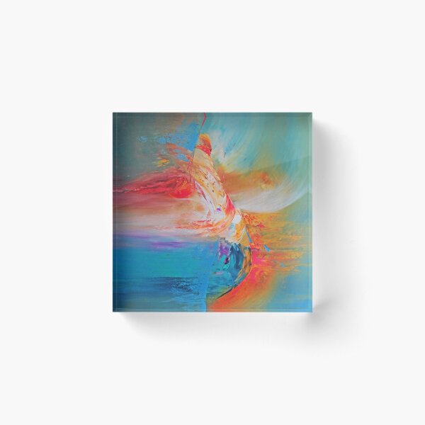 Le souffle du désert Bloc acrylique