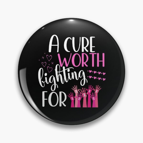 Item preview, A Cure Worth Fighting For | In October We Wear Pink | Nobody Fights Alone designed and sold by DigitalGemShop.