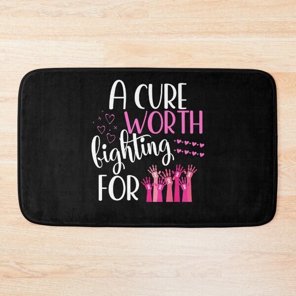 Item preview, A Cure Worth Fighting For | In October We Wear Pink | Nobody Fights Alone designed and sold by DigitalGemShop.