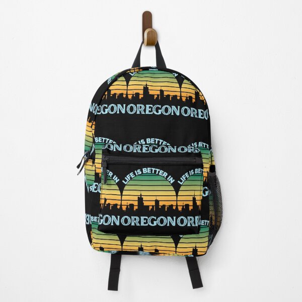Item preview, Life Is Better In Oregon - Oregon Skyline - Oregon Skyline City Travel & Adventure Lover designed and sold by ExploreTheStore.