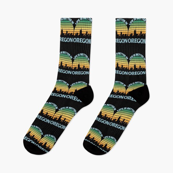 Item preview,  Life Is Better In Oregon - Oregon Skyline - Oregon Skyline City Travel & Adventure Lover designed and sold by ExploreTheStore.
