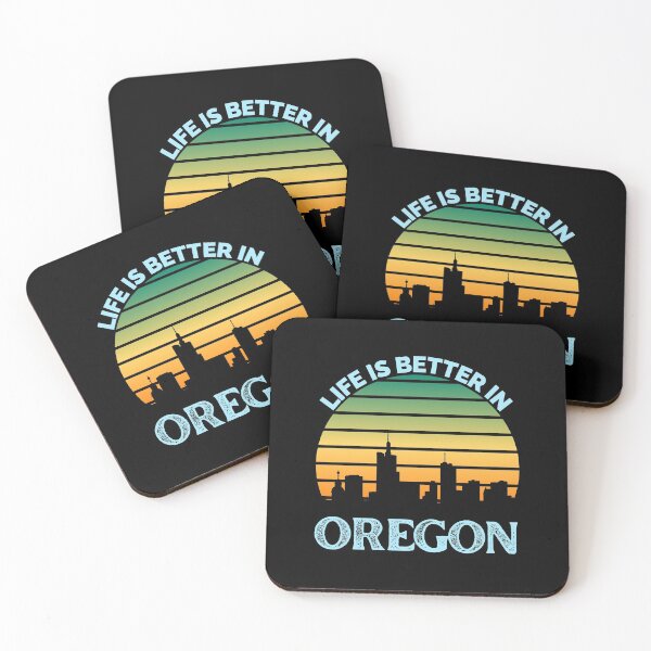 Item preview,  Life Is Better In Oregon - Oregon Skyline - Oregon Skyline City Travel & Adventure Lover designed and sold by ExploreTheStore.