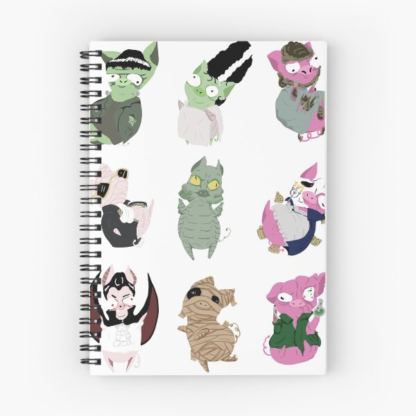 Item preview, Universal Monsters Distressed Piggy designed and sold by LeviArtBeLike.