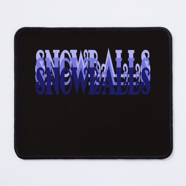 Item preview, SNOWBALLS 6 black designed and sold by AndPeace702.
