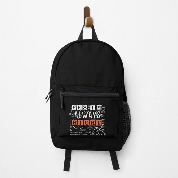 Item preview, Cool Math Quotes yes i'm always right Funny Math Teacher Joke Men Women designed and sold by teesBYAlioui.