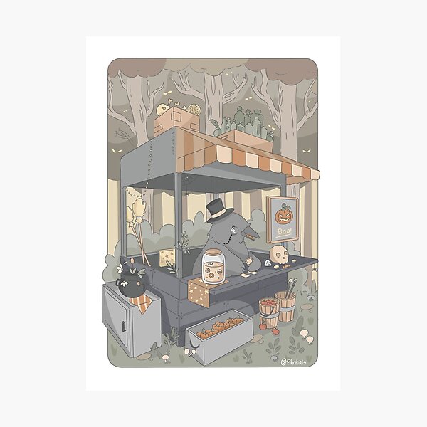 Mister crow’s shop Photographic Print