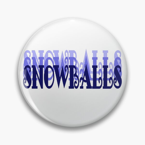 Item preview, SNOWBALLS 6 white designed and sold by AndPeace702.