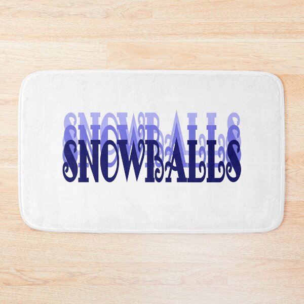Item preview, SNOWBALLS 6 white designed and sold by AndPeace702.