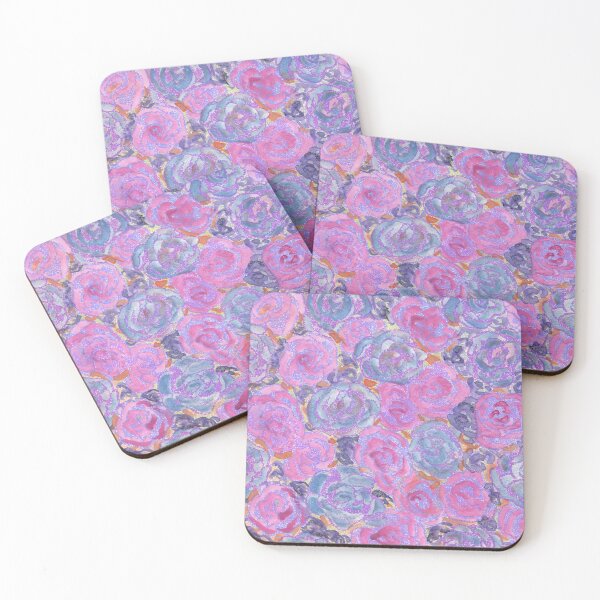 Item preview, Roses in Purple and Pink designed and sold by LymphomaLass.