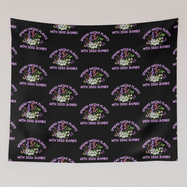 Item preview, Spread Native Plants With Seed Bombs Design designed and sold by EarthArtDesigns.