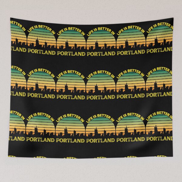 Item preview, Life Is Better In Portland - Portland Skyline - Portland Skyline City Travel & Adventure Lover designed and sold by ExploreTheStore.