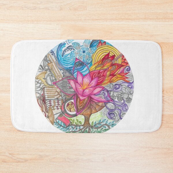 Item preview, Mandala the 5 elements in music designed and sold by CarlaBedia.