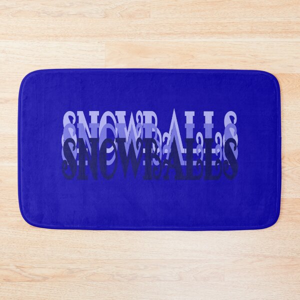 Item preview, SNOWBALLS 6 blue designed and sold by AndPeace702.
