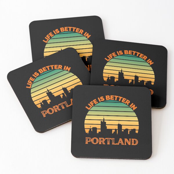 Item preview, Life Is Better In Portland - Portland Skyline - Portland Skyline City Travel & Adventure Lover designed and sold by ExploreTheStore.