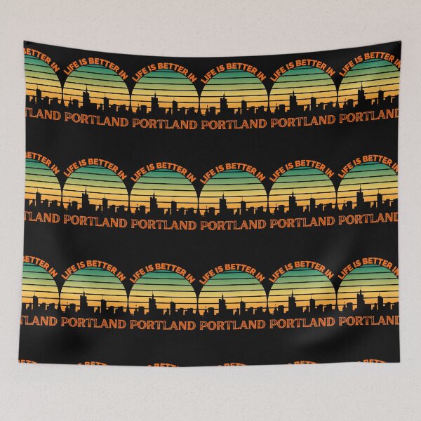 Item preview, Life Is Better In Portland - Portland Skyline - Portland Skyline City Travel & Adventure Lover designed and sold by ExploreTheStore.