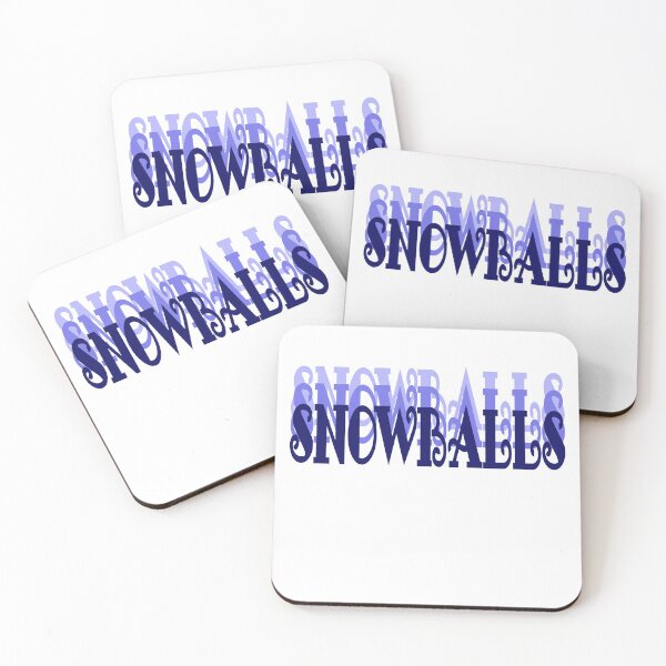 Item preview, SNOWBALLS 6 white designed and sold by AndPeace702.