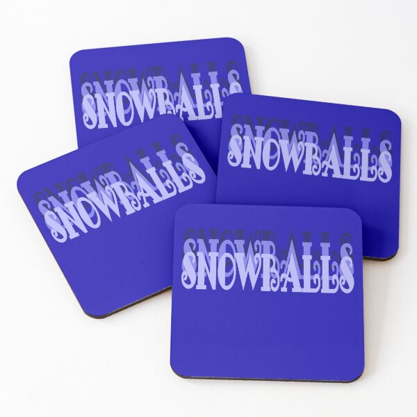 Item preview, SNOWBALLS 5 blue designed and sold by AndPeace702.