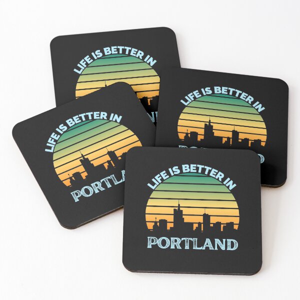 Item preview, Life Is Better In Portland - Portland Skyline - Portland Skyline City Travel & Adventure Lover designed and sold by ExploreTheStore.