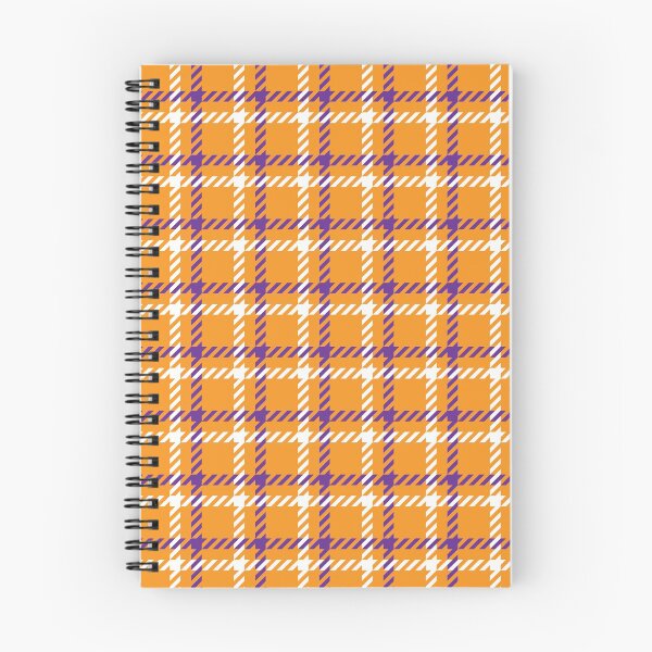 Item preview, Halloween Orange Purple White Check Square Pattern designed and sold by Moyanana.