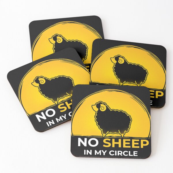 Item preview, No Sheep In My Circle designed and sold by FILUN.