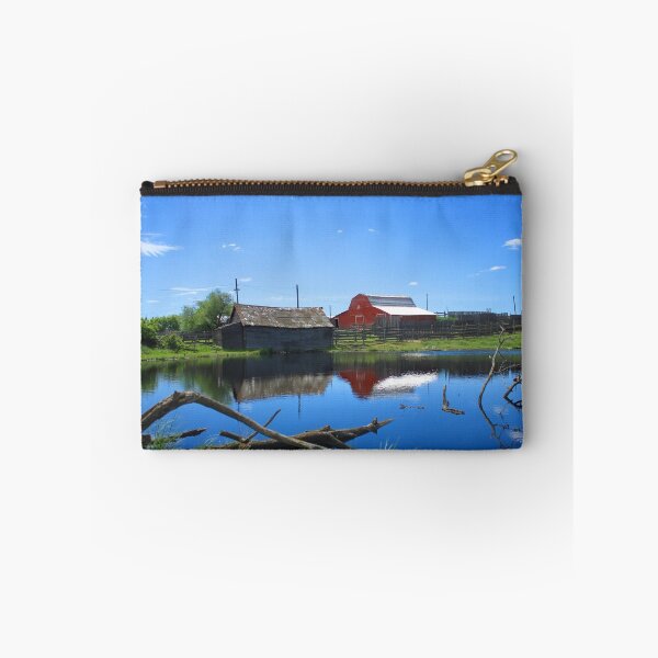 Item preview, Farm Buildings and Pond. designed and sold by Jim Sauchyn.