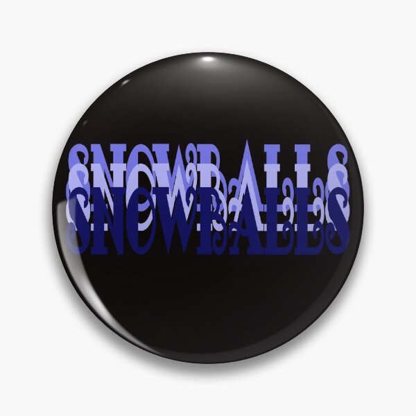 Item preview, SNOWBALLS 7 black  designed and sold by AndPeace702.