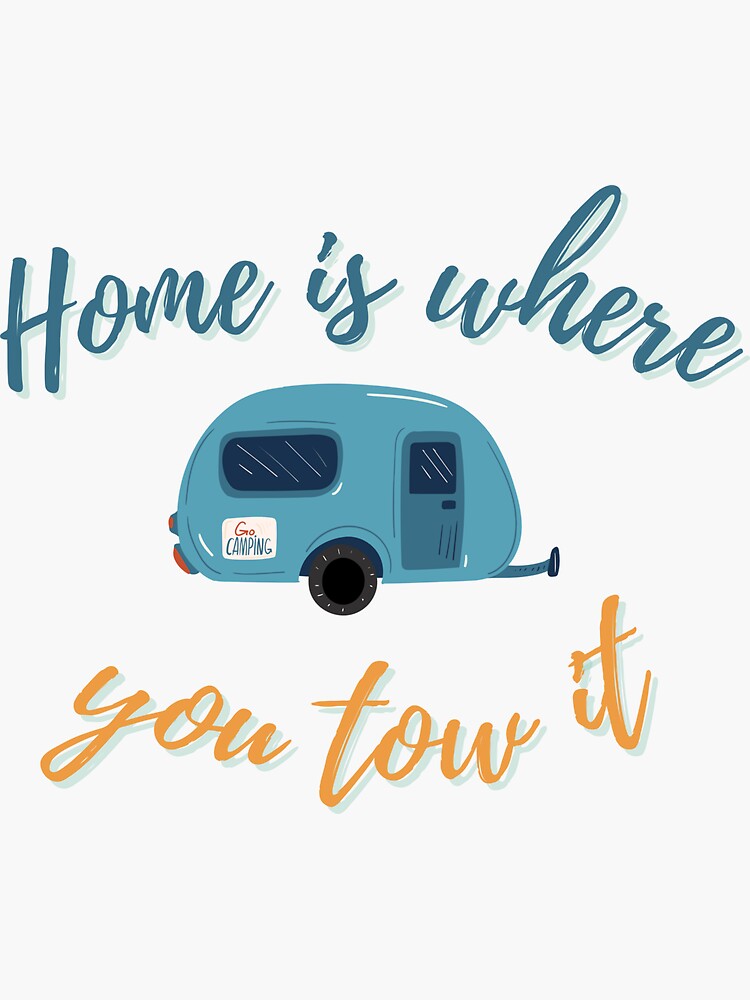 Home Is WhereWall Quote Decal