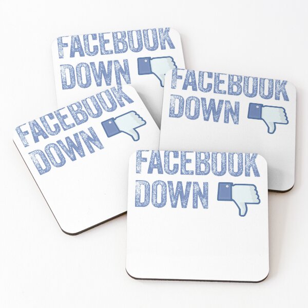 Item preview, Facebook Down designed and sold by BLACKEARTHMO.