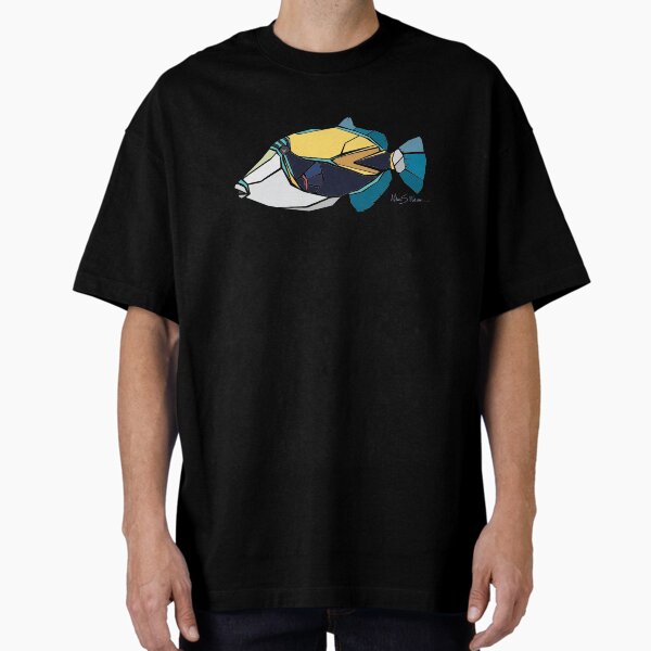 Tropical Fish - Humuhumunukunukuapua'a Oversized T-Shirt