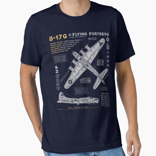 Item preview, B17 Flying Fortress designed and sold by 909 Apparel®.