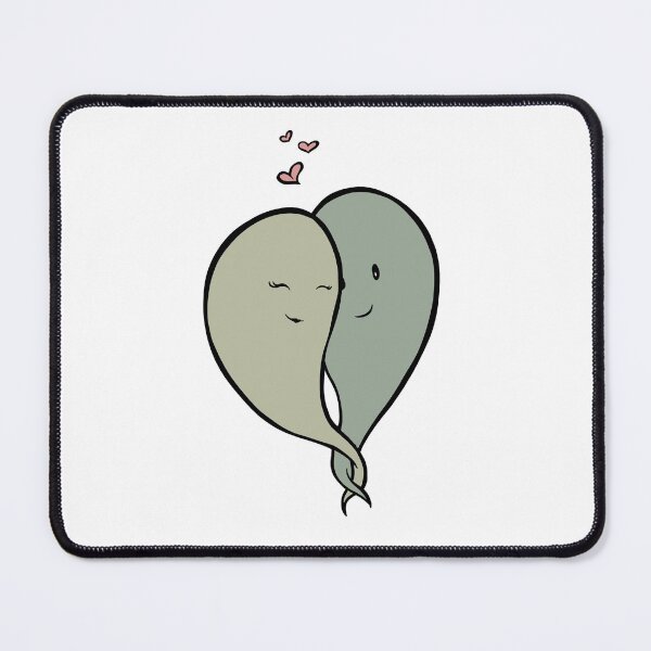 Item preview, Ghosts in love designed and sold by BLACKEARTHMO.