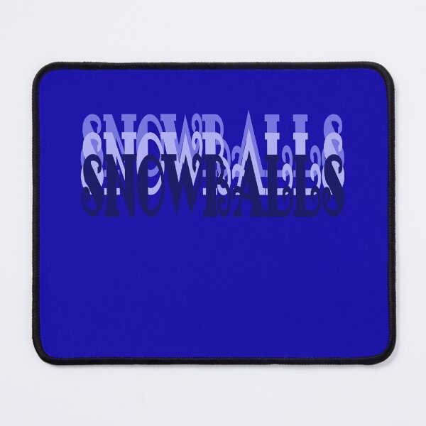 Item preview, SNOWBALLS 7 blue designed and sold by AndPeace702.