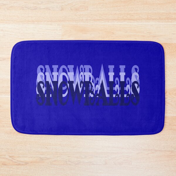 Item preview, SNOWBALLS 7 blue designed and sold by AndPeace702.