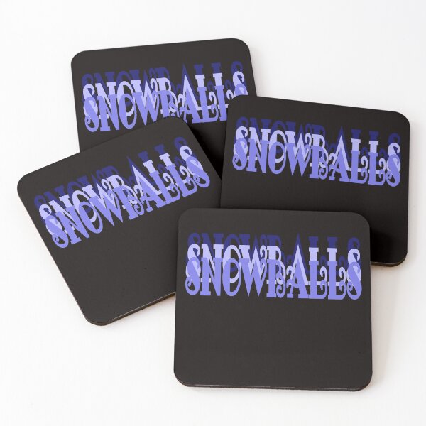 Item preview, SNOWBALLS 8 black  designed and sold by AndPeace702.