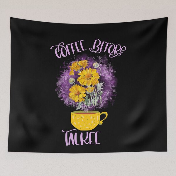 Item preview, Coffee before talkee- funny coffee day designed and sold by Designs Of all kinds.