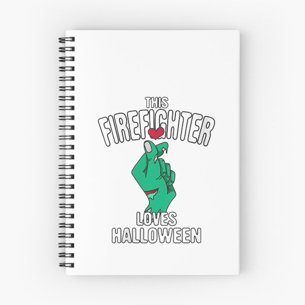 Item preview, Womens This Firefighter Loves Halloween Zombie Corpse Flesh Eating V-Neck T-Shirt designed and sold by AnhornBlaz.