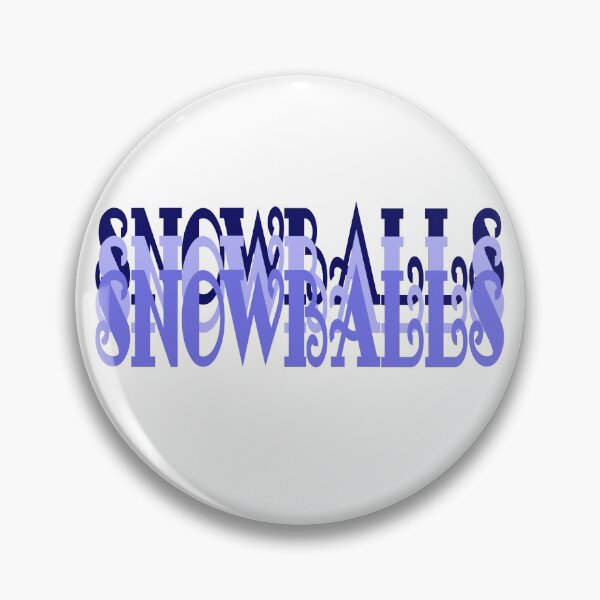 Item preview, SNOWBALLS 8 white designed and sold by AndPeace702.