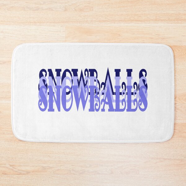 Item preview, SNOWBALLS 8 white designed and sold by AndPeace702.