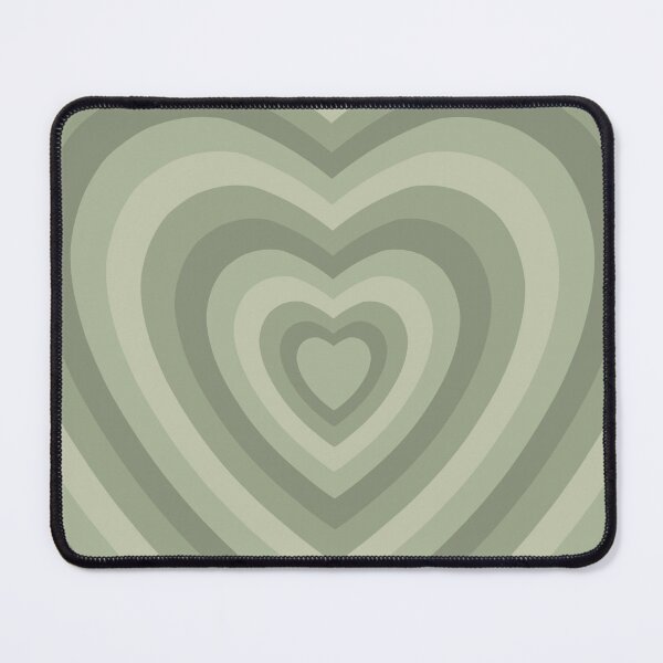 Item preview, Aesthetic sage green rainbow hearts designed and sold by Pastel-PaletteD.