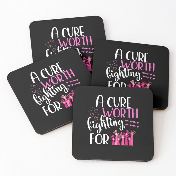 Item preview, A Cure Worth Fighting For | In October We Wear Pink | Nobody Fights Alone designed and sold by DigitalGemShop.