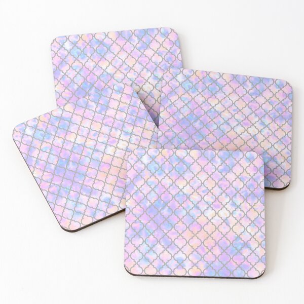 Item preview, Tie Dye Mixed Colors and Gray Moroccan trelli shapes pattern designed and sold by LamaraK.
