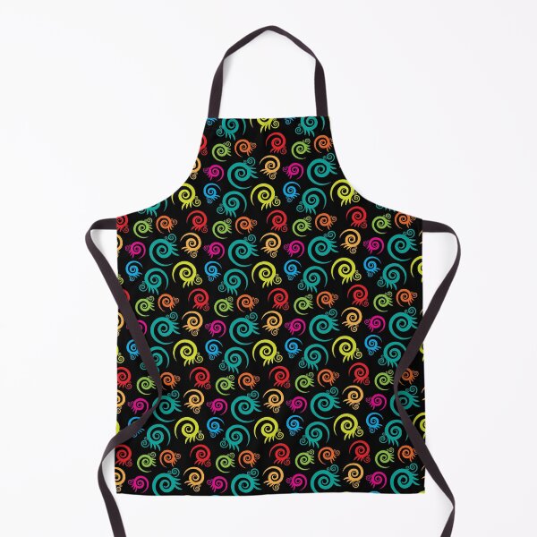 Item preview, party colored spirals pattern designed and sold by angelusdark.