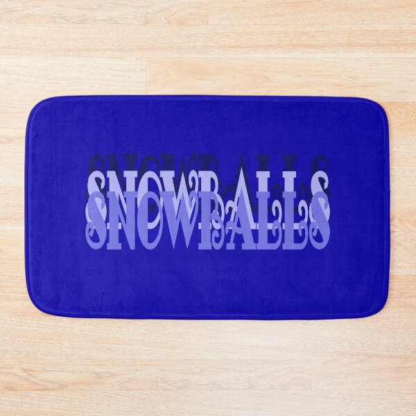 Item preview, SNOWBALLS 8 blue designed and sold by AndPeace702.