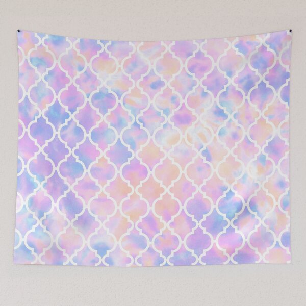 Item preview, Tie Dye Moroccan Trellis Pattern designed and sold by LamaraK.