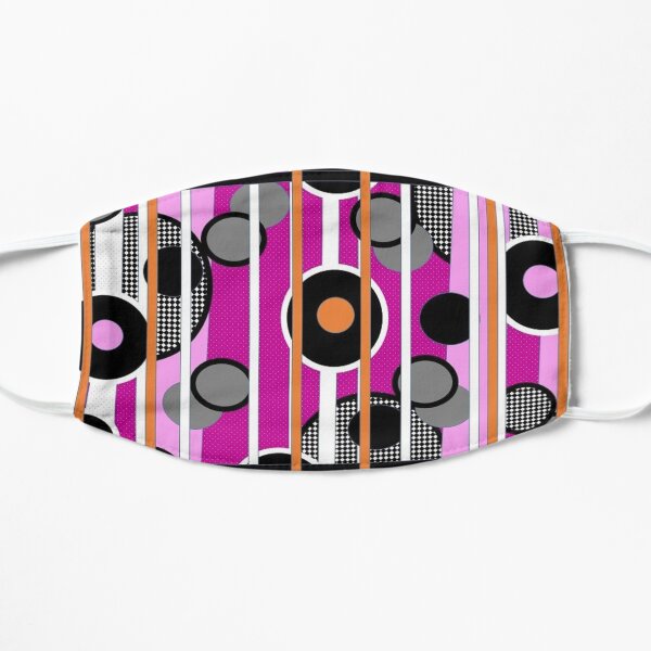 Polka Dots Geometric Flat Mask