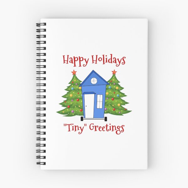 Item preview, Happy Holidays "Tiny" Greetings - Tiny House designed and sold by DanceAddict.