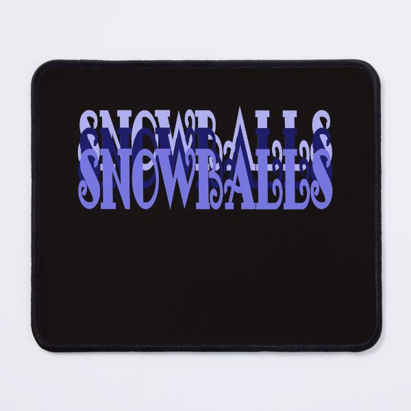 Item preview, SNOWBALLS 9 black  designed and sold by AndPeace702.
